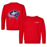 Toddler Chad & Jake Columbus Blue Jackets Pullover Sweatshirt