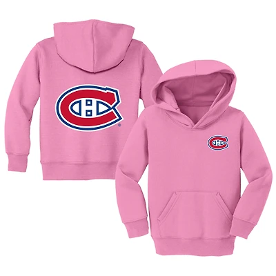 Toddler Chad & Jake Pink Montreal Canadiens Pullover Hoodie
