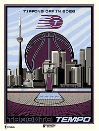 Phenom Gallery Toronto Tempo 18" x 24" Serigraph Print