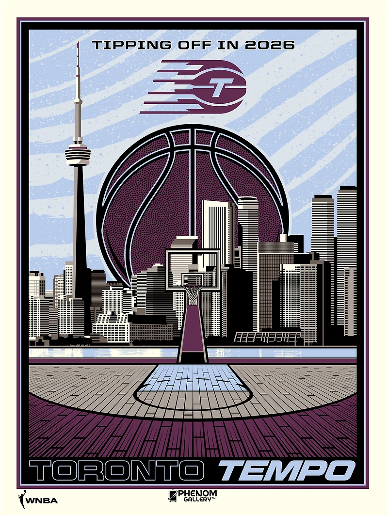 Phenom Gallery Toronto Tempo 18" x 24" Serigraph Print