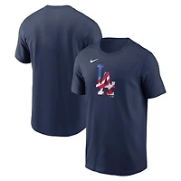 Men's Nike Navy Los Angeles Dodgers Americana T-Shirt