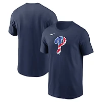 Men's Nike Navy Philadelphia Phillies Americana T-Shirt