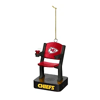 Kansas City Chiefs Stadium Seat Ornament with Sound