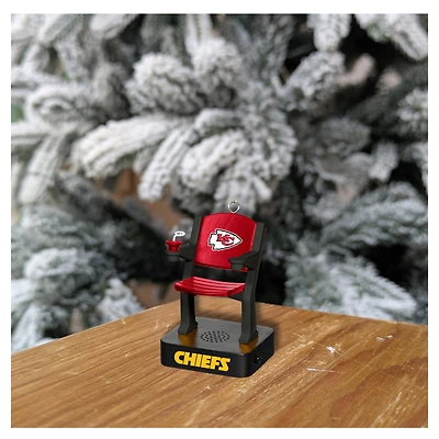 Kansas City Chiefs Stadium Seat Ornament with Sound
