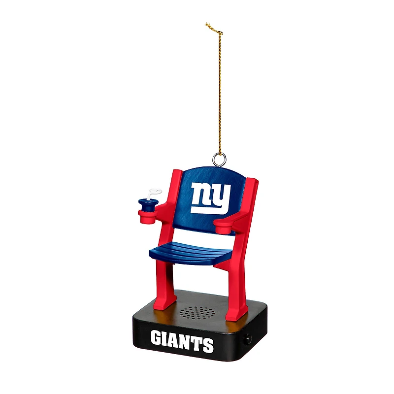 New York Giants Stadium Seat Ornament with Sound
