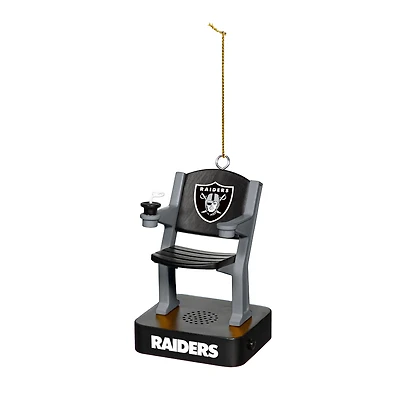 Las Vegas Raiders Stadium Seat Ornament with Sound
