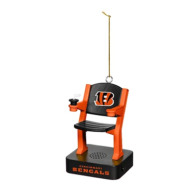 Cincinnati Bengals Stadium Seat Ornament with Sound