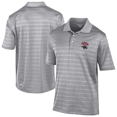 Men's Champion Gray Florida Tech Panthers Textured Solid Polo