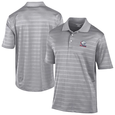 Men's Champion  Gray South Alabama Jaguars Textured Solid Polo