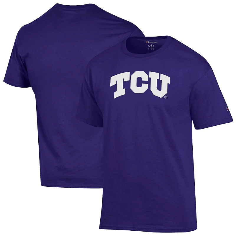 Men's Champion  Purple TCU Horned Frogs T-Shirt