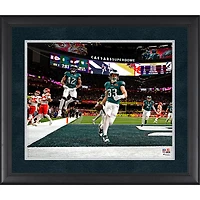 Cooper DeJean Philadelphia Eagles Super Bowl LIX Champions Framed 16" x 20" Pick Six vs. Kansas City Chiefs Photograph