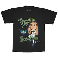 Unisex Playa Society Paige Bueckers Black Dallas Wings Sketch T-Shirt