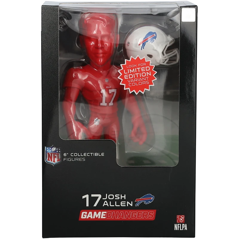 Josh Allen Buffalo Bills smALL-STARS Series 2 GameChangers Rare Solid Color Variant 6" Vinyl Figurine