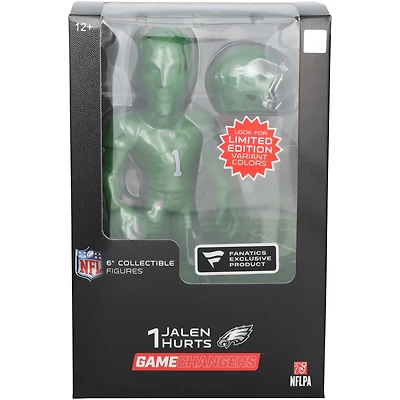 Jalen Hurts Philadelphia Eagles smALL-STARS Kelly Green Alternate GameChangers Rare Solid Color Variant 6" Vinyl Figurine - Fanatics Exclusive