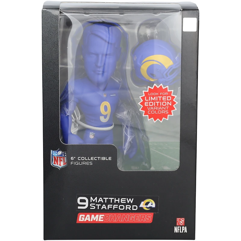 Matthew Stafford Los Angeles Rams smALL-STARS Series 3 GameChangers Rare Solid Color Variant 6" Vinyl Figurine