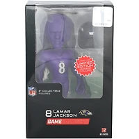 Lamar Jackson Baltimore Ravens smALL-STARS Series 1 GameChangers Rare Solid Color Variant 6" Vinyl Figurine