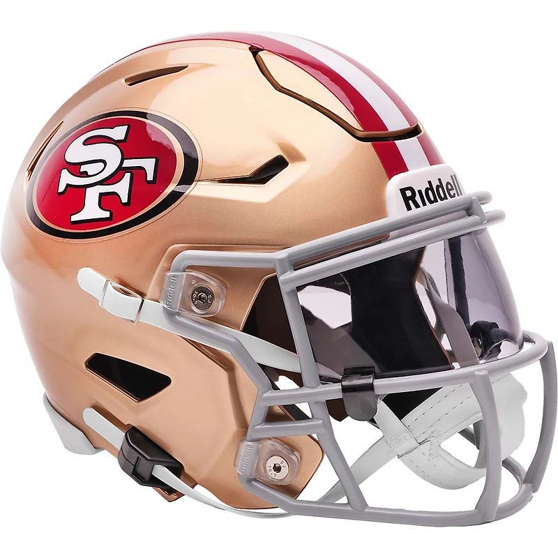 San Francisco 49ers Riddell Speed Flex Mid-Size Helmet