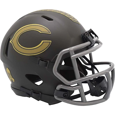 Chicago Bears Riddell 2025 Salute to Service Speed Mini Helmet