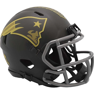 New England Patriots Riddell 2025 Salute to Service Speed Mini Helmet