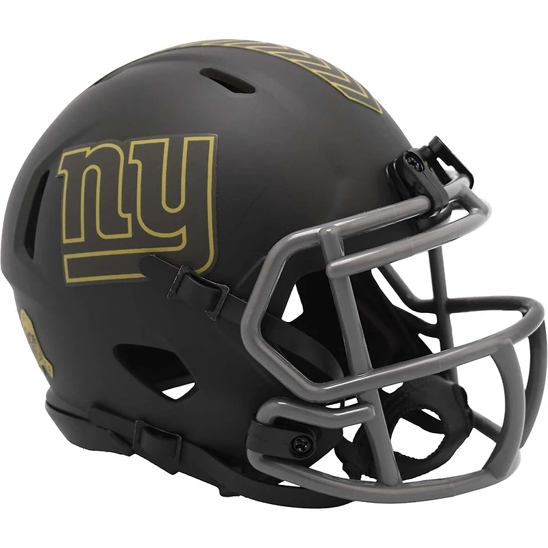 New York Giants Riddell 2025 Salute to Service Speed Mini Helmet