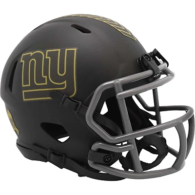 New York Giants Riddell 2025 Salute to Service Speed Mini Helmet