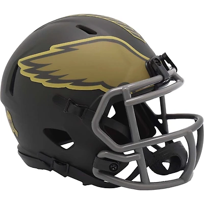 Philadelphia Eagles Riddell 2025 Salute to Service Speed Mini Helmet