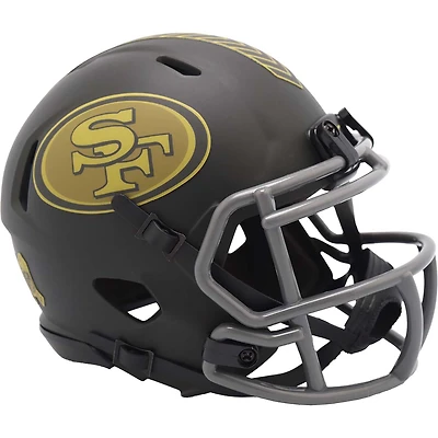 San Francisco 49ers Riddell 2025 Salute to Service Speed Mini Helmet