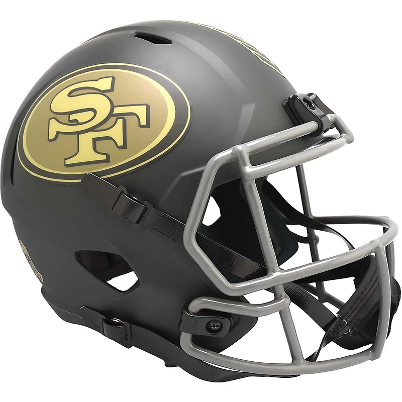 San Francisco 49ers Riddell 2025 Salute to Service Speed Replica Helmet