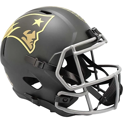New England Patriots Riddell 2025 Salute to Service Speed Replica Helmet
