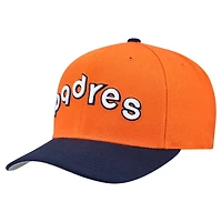 Unisex Mitchell & Ness San Diego Padres Basic Coop Pro Adjustable Hat