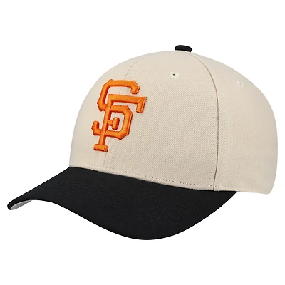 Unisex Mitchell & Ness  Cream San Francisco Giants Basic Coop Pro Adjustable Hat