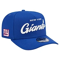Men's New Era  Royal New York Giants Local Play A-Frame 9FIFTY Snapback Hat