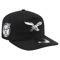 Men's New Era  Black Philadelphia Eagles Championship 19TWENTY Adjustable Hat