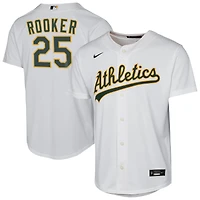 Youth Nike Brent Rooker White Athletics Home Replica Jersey