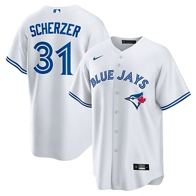 Men's Nike Max Scherzer White Toronto Blue Jays Home Replica Jersey