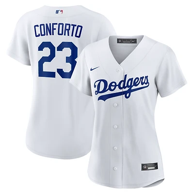 Women's Nike Michael Conforto White Los Angeles Dodgers Home Replica Jersey
