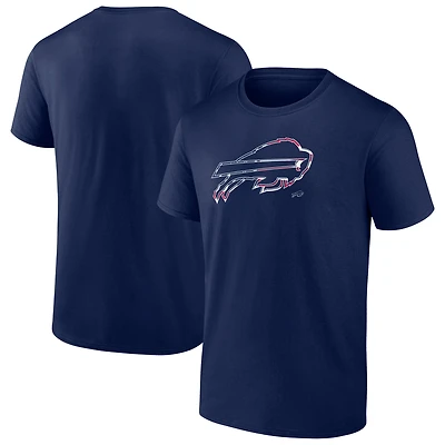 Men's Fanatics  Navy Buffalo Bills Big & Tall Americana T-Shirt