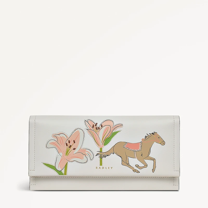 Radley London Kentucky Derby Large Flapover Wallet