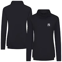 Women's Levelwear Black New York Yankees Advance Insignia 2.0 Raglan Pullover