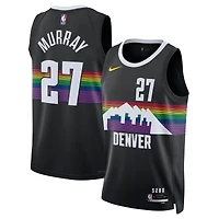 Unisex Nike Jamal Murray Black Denver Nuggets 2025/26 Swingman Jersey - City Edition
