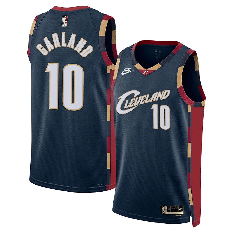 Unisex Nike Darius Garland Navy Cleveland Cavaliers Swingman Jersey - Classic Edition