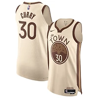 Unisex Nike Stephen Curry Tan Golden State Warriors 2025/26 Authentic Jersey - City Edition