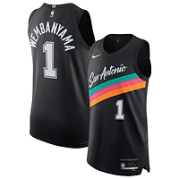 Unisex Nike Victor Wembanyama Black San Antonio Spurs 2025/26 Authentic Jersey - City Edition