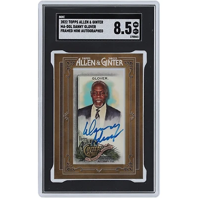 Danny Glover Autographed 2022 Topps Allen & Ginter Framed Mini #MA-DGL SGC Authenticated 8.5 Card