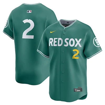 Men's Nike Alex Bregman Green Boston Red Sox 2025 City Connect Limited Player Jersey