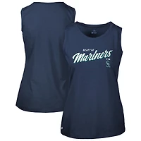 Women's Levelwear  Navy Seattle Mariners Macy Tank Top