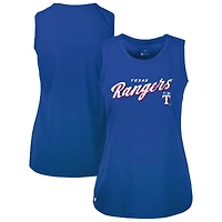 Women's Levelwear  Royal Texas Rangers Macy Tank Top