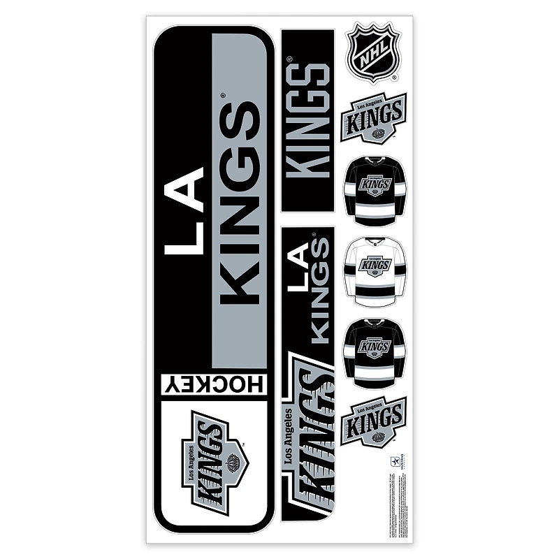 Los Angeles Kings Repositionable Street Signs Wall Decal Set