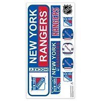 New York Rangers Repositionable Street Signs Wall Decal Set