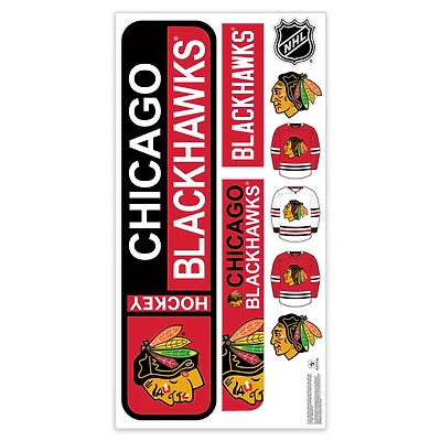 Chicago Blackhawks Repositionable Street Signs Wall Decal Set
